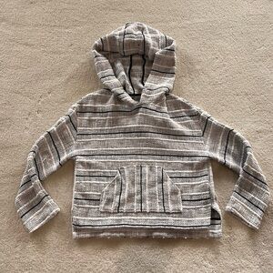 Rebecca Minkoff Striped Hooded Sweater
